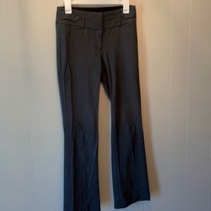 Grey Bootcut Dress Pants